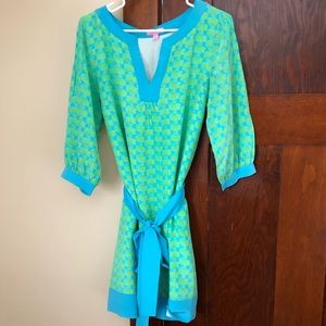 Lily Pulitzer silk tunic dress